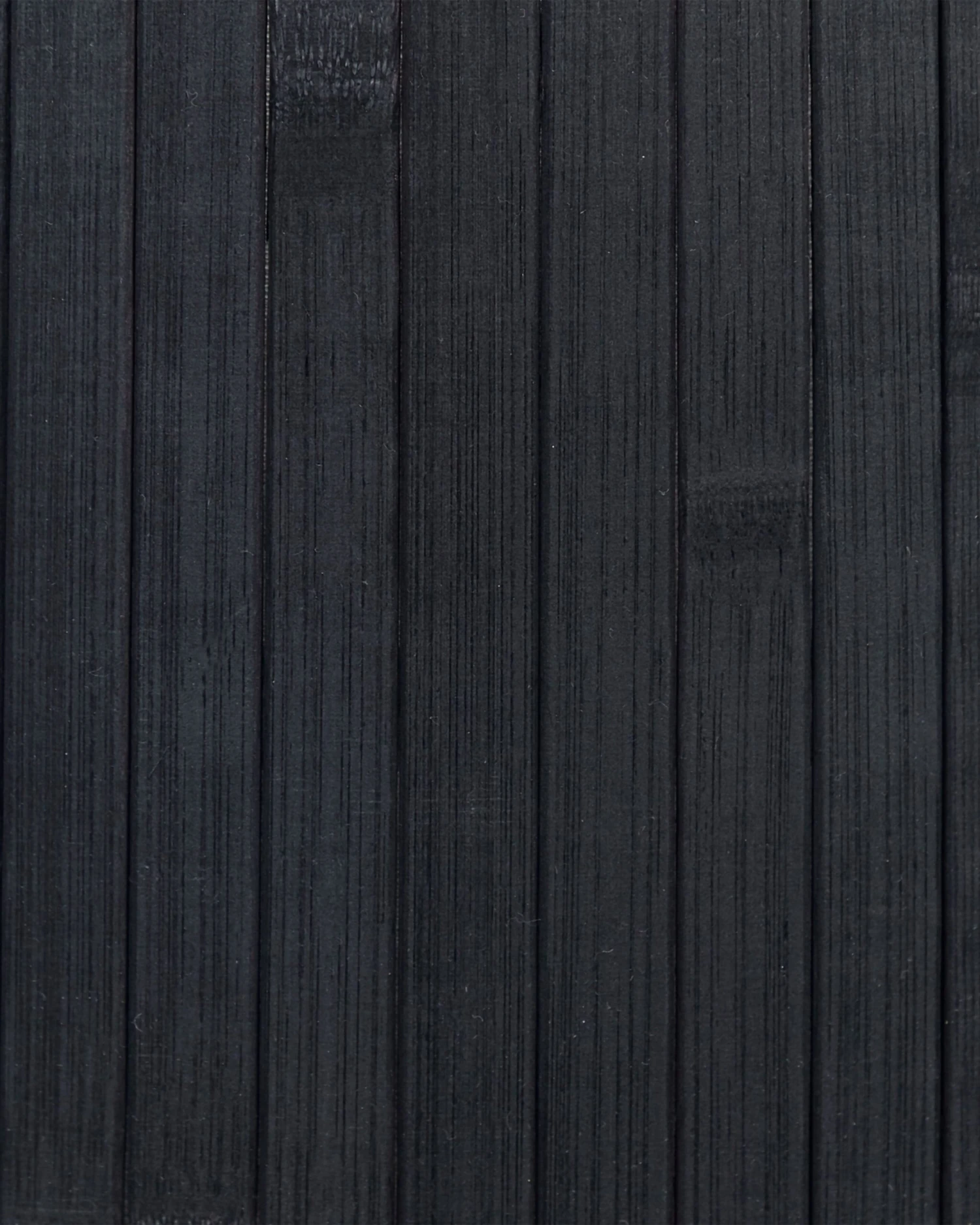 Bamboo Basket With Lid Black SANNAR - Image 5