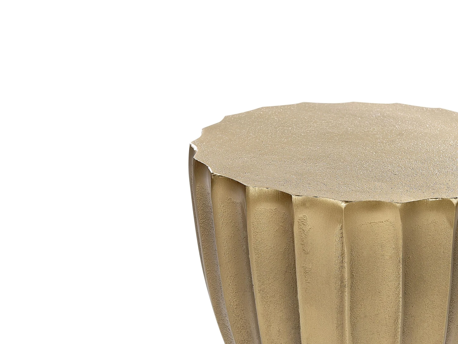 Metal Side Table Gold OUYEN - Image 3