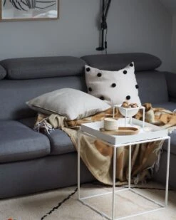 Metal Side Table White SAXON 21 Metal Side Table White SAXON -Cheap Furniture Store undef src sa picid 853790 type whitesh image