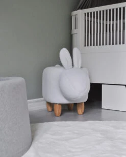 Fabric Animal Stool White BUNNY -Cheap Furniture Store undef src sa picid 853855 type whitesh image